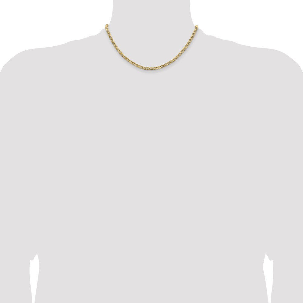 Concave Anchor with Lobster Clasp Chain - WBC