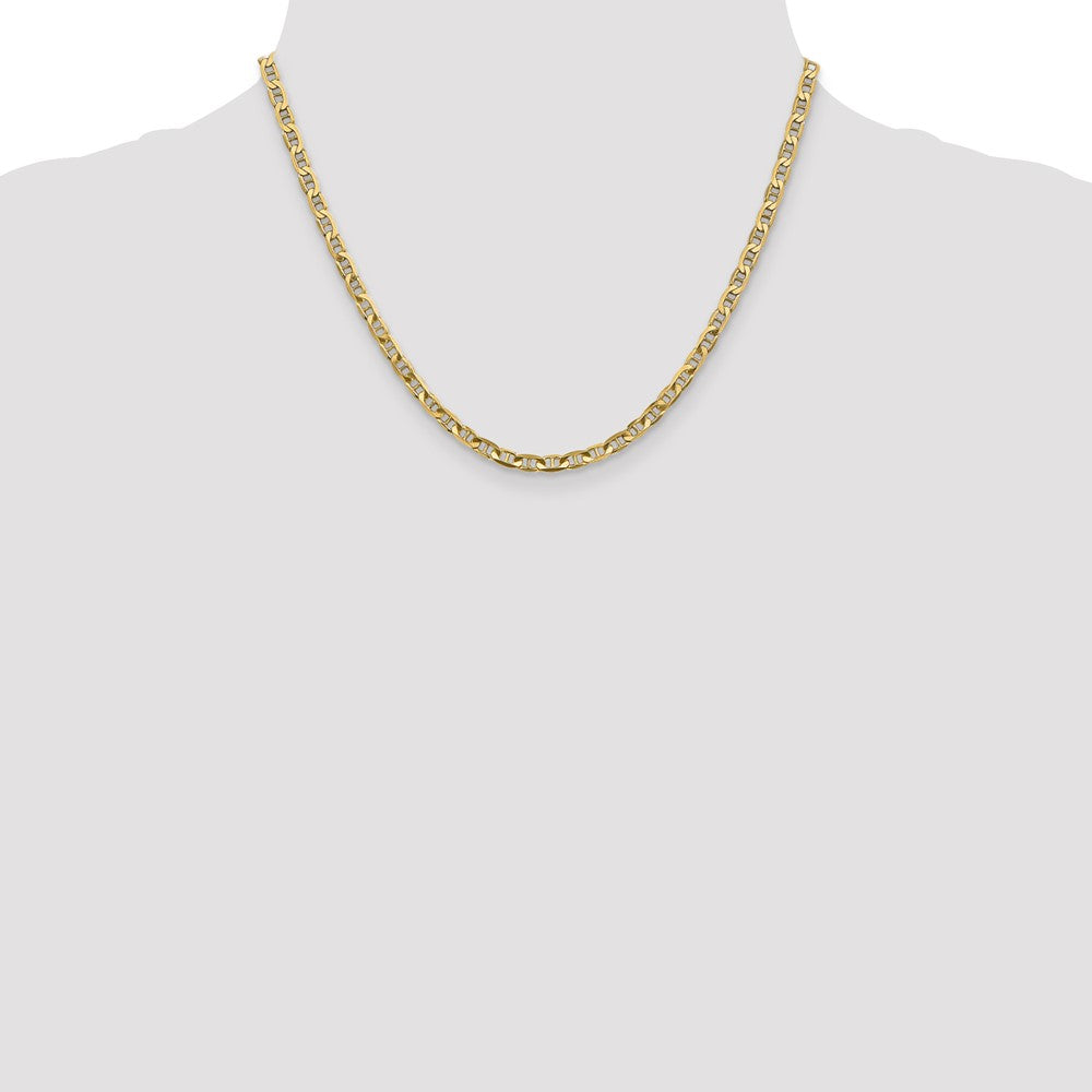 Concave Anchor with Lobster Clasp Chain - WBC