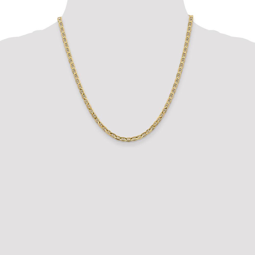 Concave Anchor with Lobster Clasp Chain - WBC