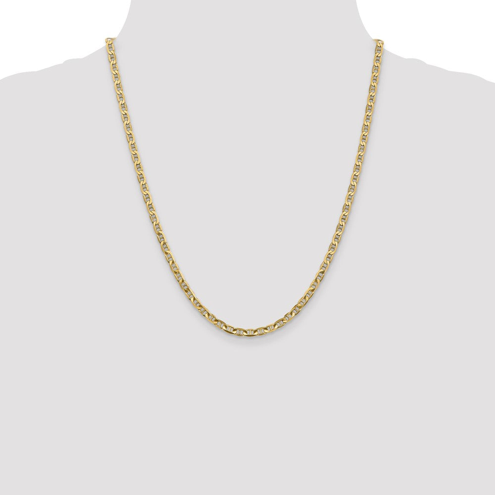 Concave Anchor with Lobster Clasp Chain - WBC