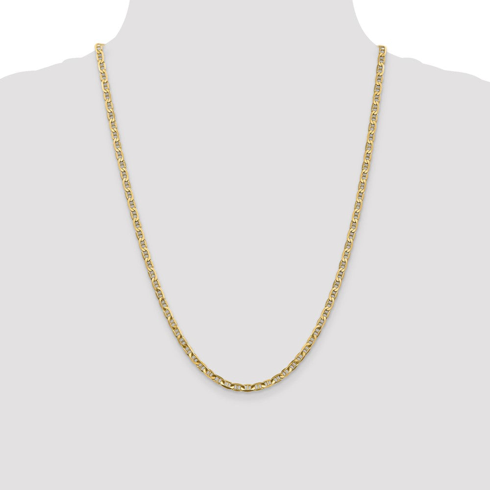 Concave Anchor with Lobster Clasp Chain - WBC