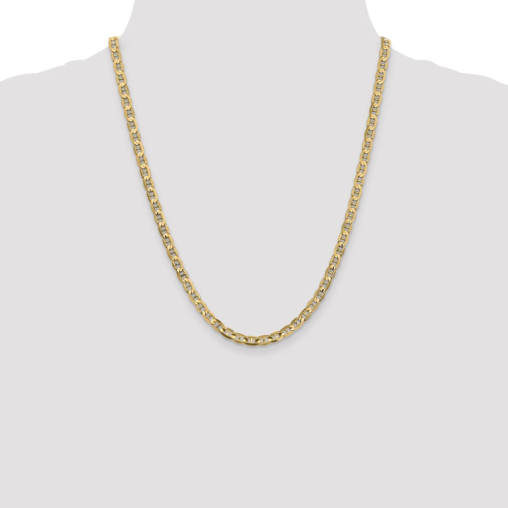 Concave Anchor with Lobster Clasp Chain - WBC