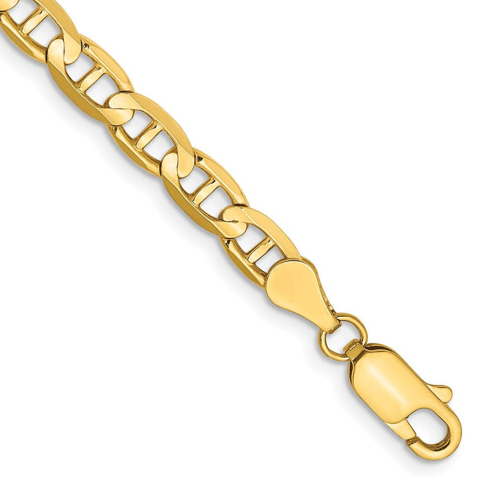 Concave Anchor with Lobster Clasp Bracelet - WBC