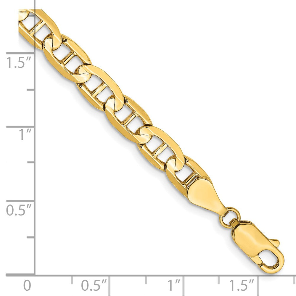 Concave Anchor with Lobster Clasp Bracelet - WBC