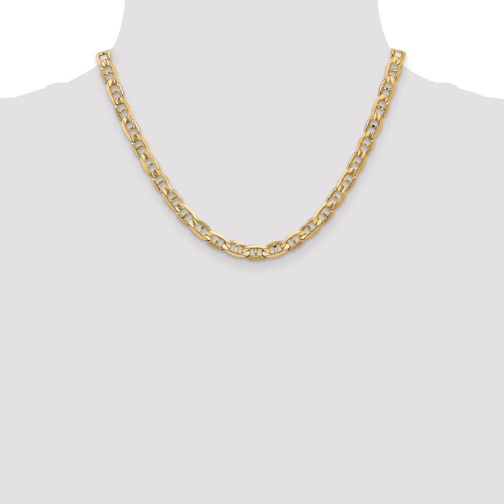 Concave Anchor with Lobster Clasp Chain - WBC
