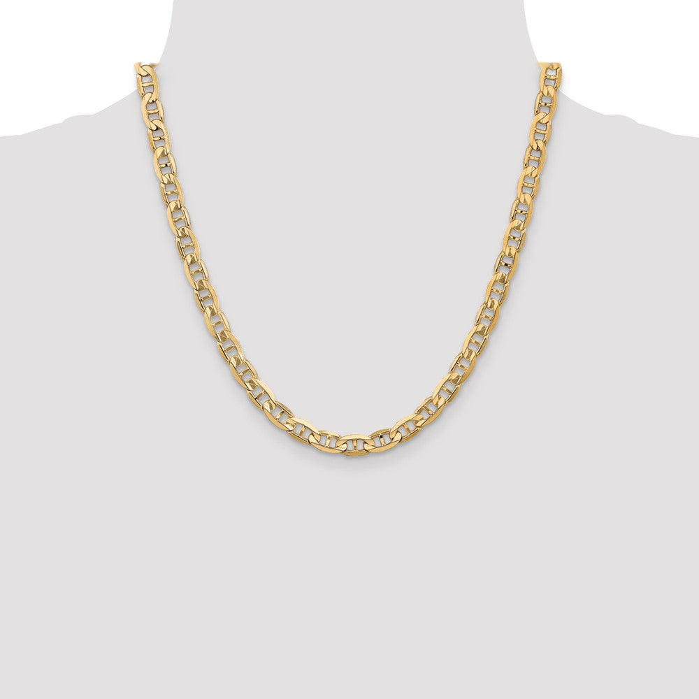 Concave Anchor with Lobster Clasp Chain - WBC