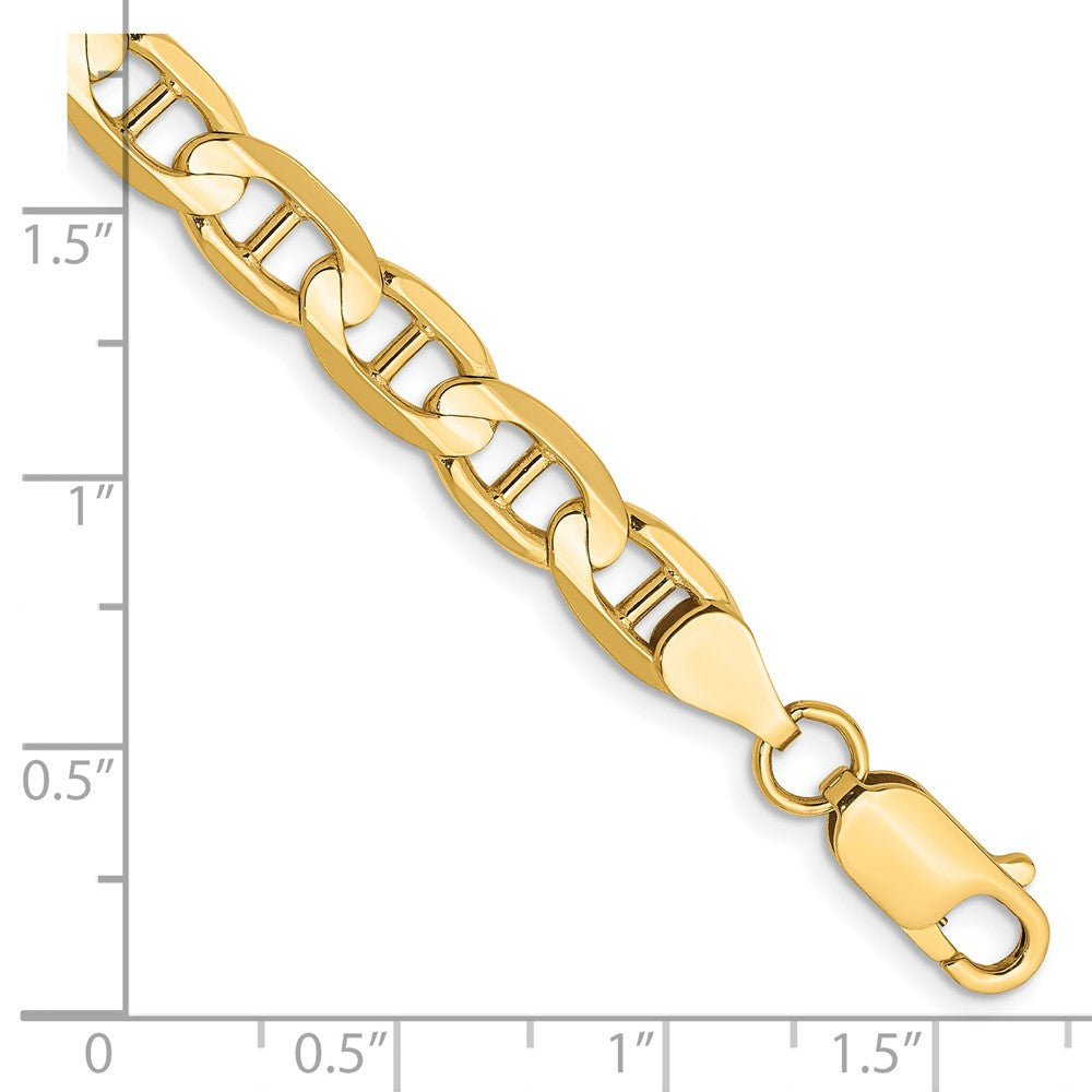 Concave Anchor with Lobster Clasp Bracelet - WBC
