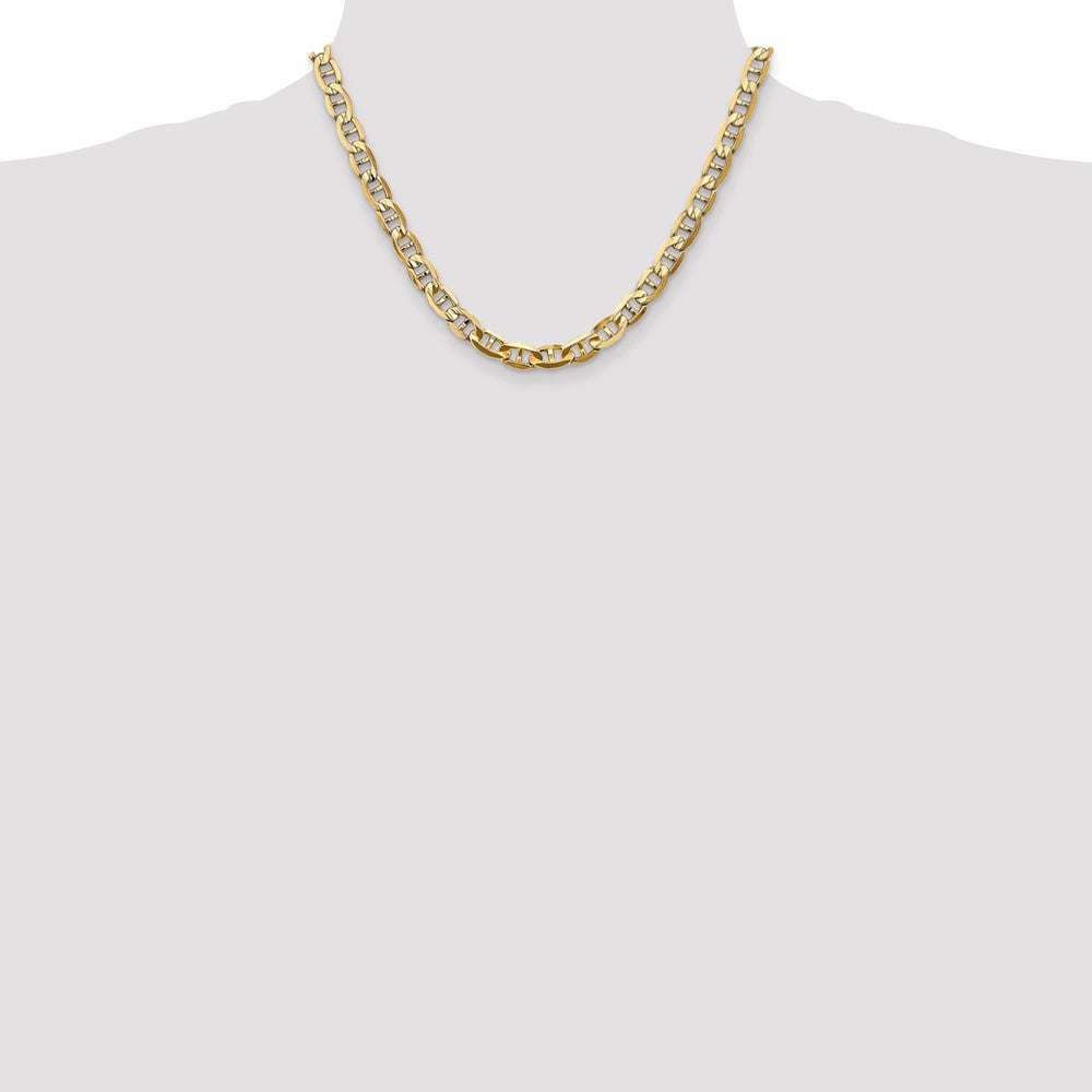Concave Anchor with Lobster Clasp Chain - WBC
