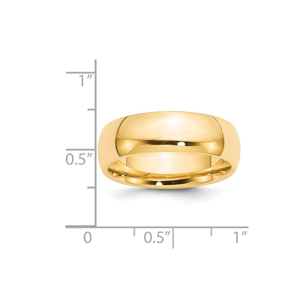 Standard Weight Comfort Fit Wedding Band - WBC
