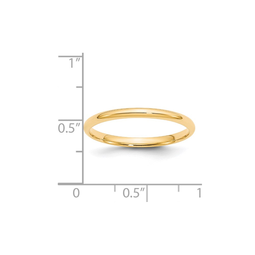 Lightweight Comfort Fit Wedding Band - WBC