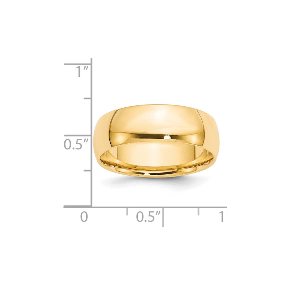 Lightweight Comfort Fit Wedding Band - WBC