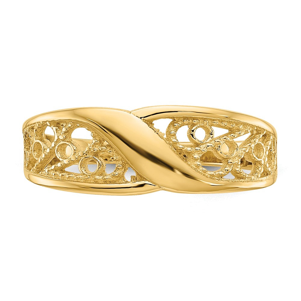Polished Filigree Ring - WBC