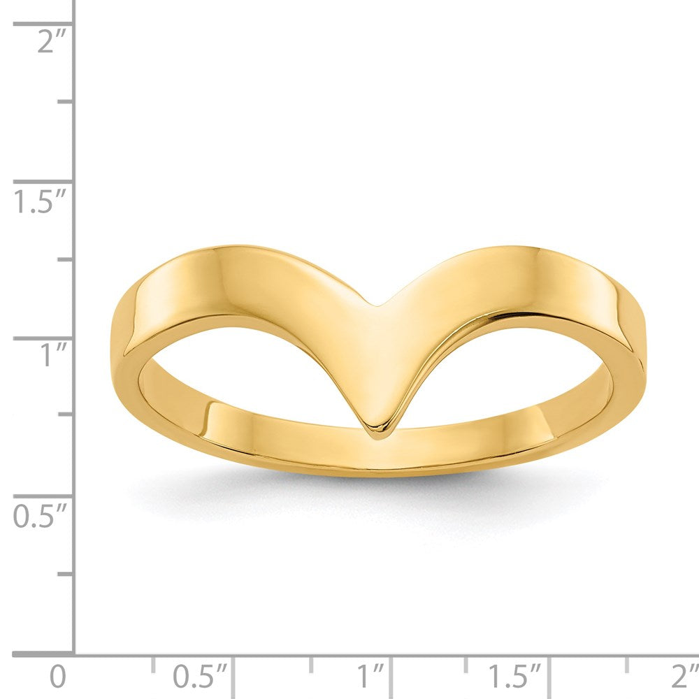 Polished Chevron Ring - WBC