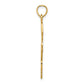 Satin Polished Ballerina Charm - WBC