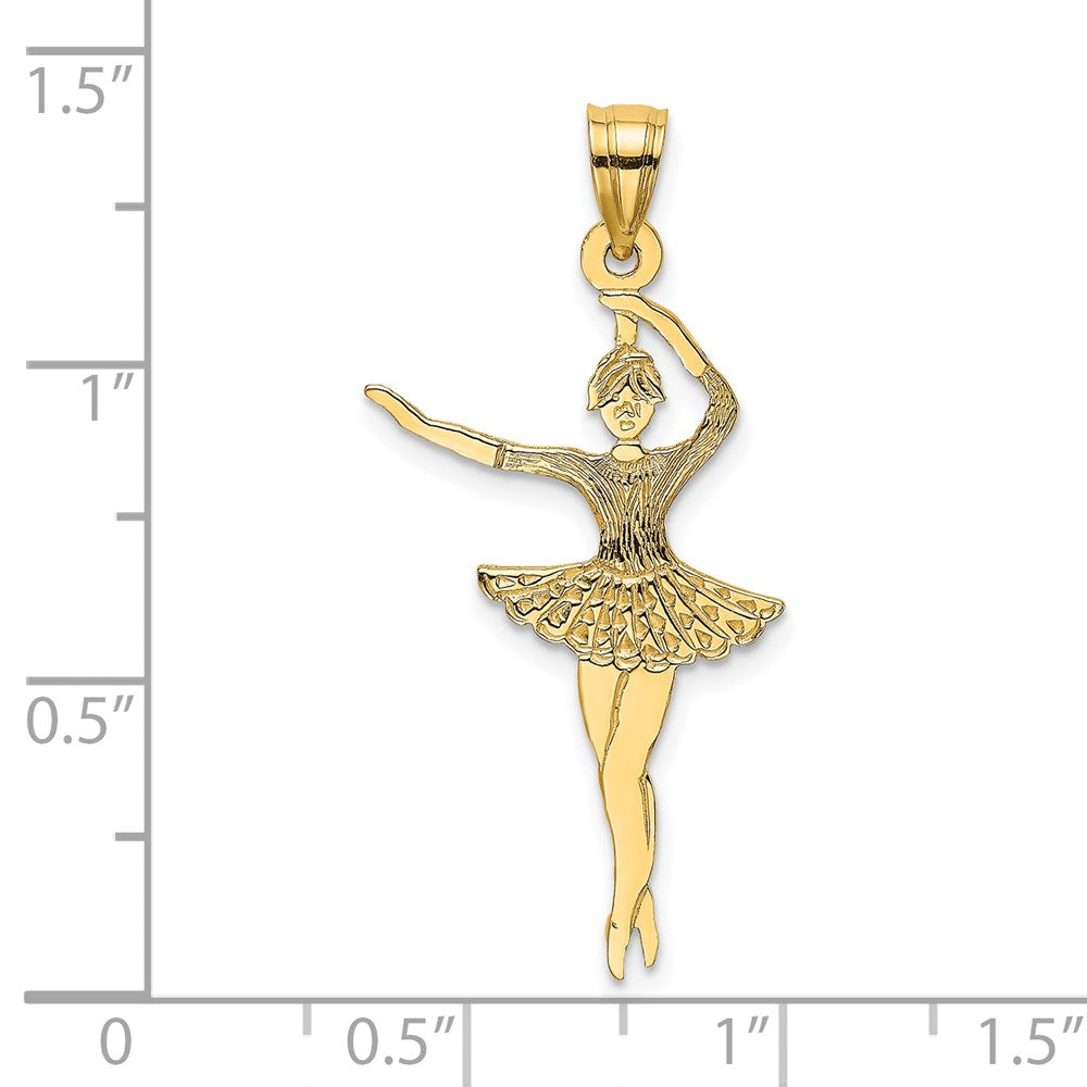 Satin Polished Ballerina Charm - WBC