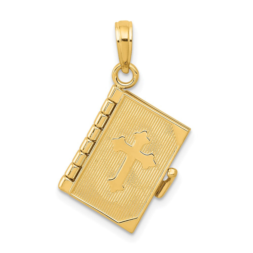 3-D Bible with Lord's Prayer and Moveable Pages Pendant - WBC