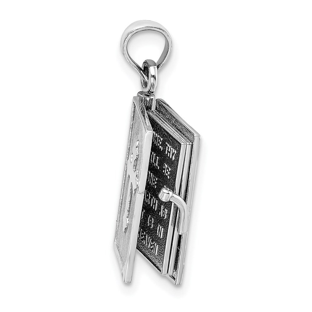 3-D Bible with Lord's Prayer and Moveable Pages Pendant - WBC