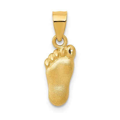 Diamond-cut Foot Charm - WBC