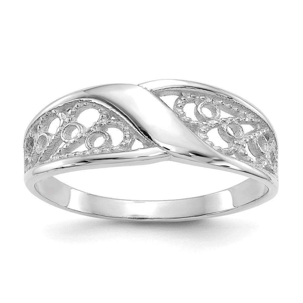 Polished Filigree Ring - WBC