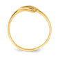 Double Heart Baby / Childs Bypass Ring - WBC