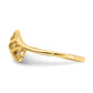 Double Heart Baby / Childs Bypass Ring - WBC