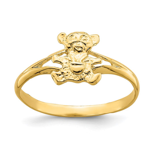 Teddy Bear Baby / Childs Ring - WBC