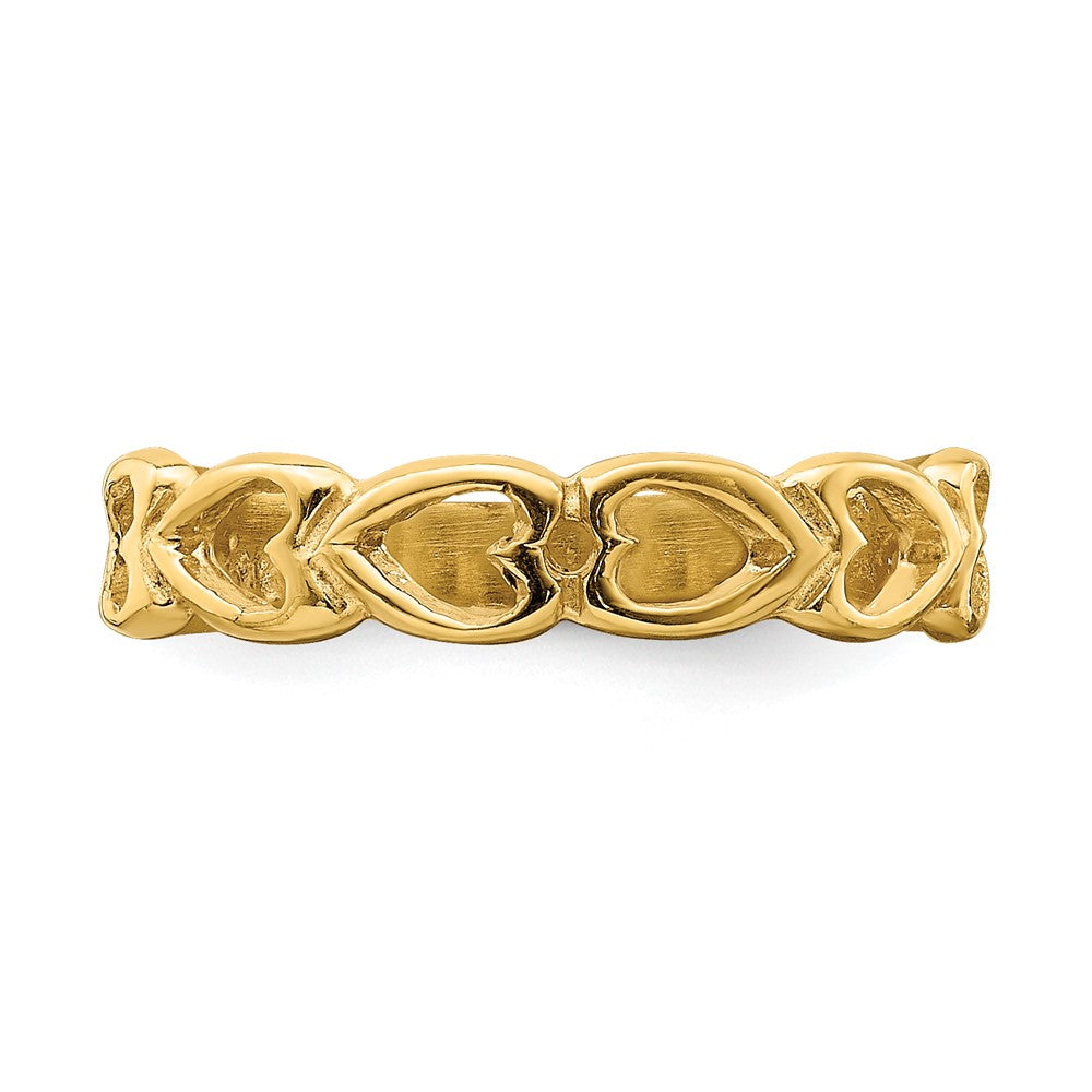 Open Hearts Baby / Childs Ring - WBC