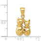 Big and Little Cats Pendant - WBC
