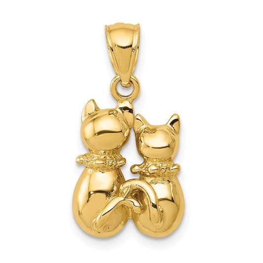 Big and Little Cats Pendant - WBC