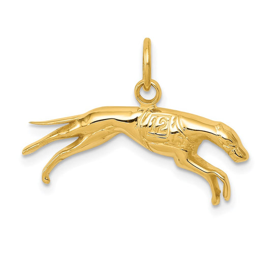 Greyhound Charm - WBC