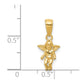 3-D Small Guardian Angel Pendant - WBC