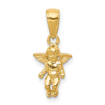 3-D Small Guardian Angel Pendant - WBC