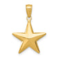 Polished 3-D Star Pendant - WBC