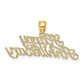 Polished HAPPY ANNIVERSARY Charm - WBC