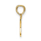 2-Piece Break-apart Cut-out BEST FRIEND Charm - WBC