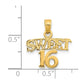 SWEET 16 Pendant - WBC