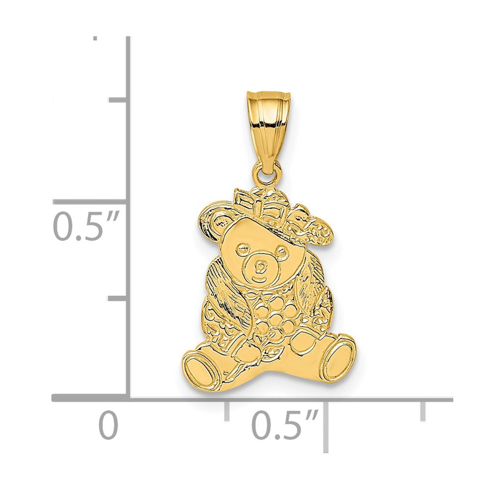 Dressed Up Teddy Bear Charm - WBC