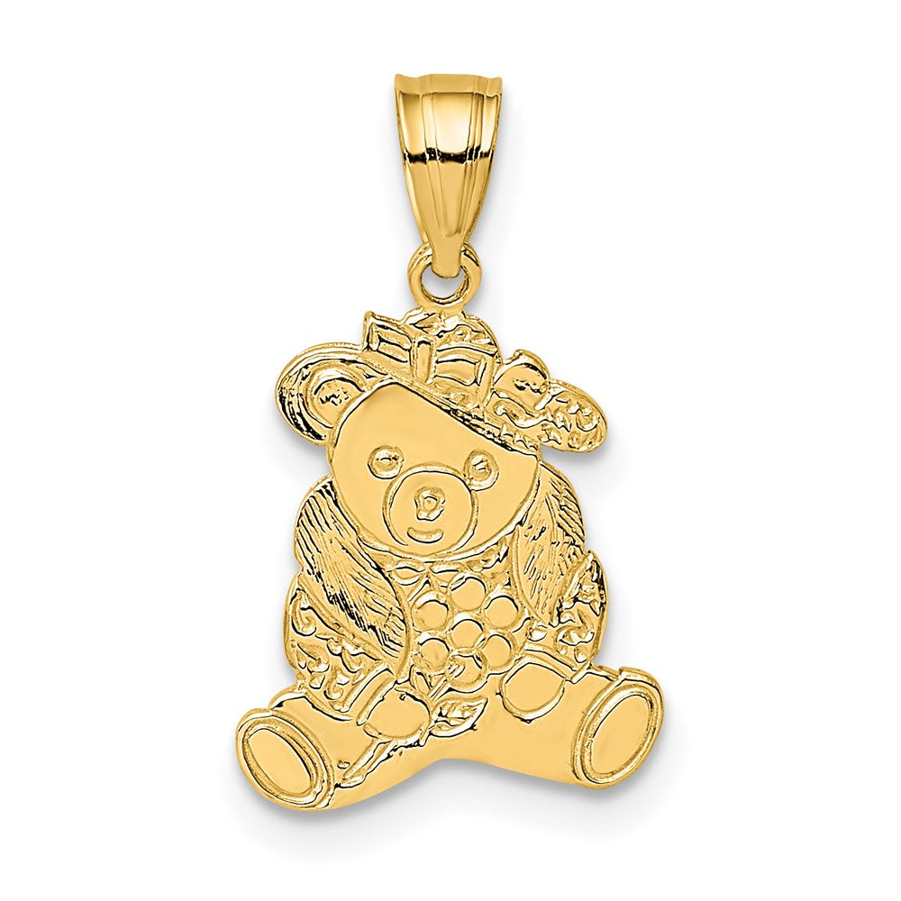 Dressed Up Teddy Bear Charm - WBC