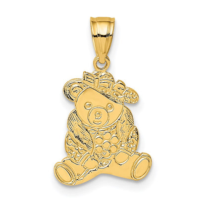 Dressed Up Teddy Bear Charm - WBC