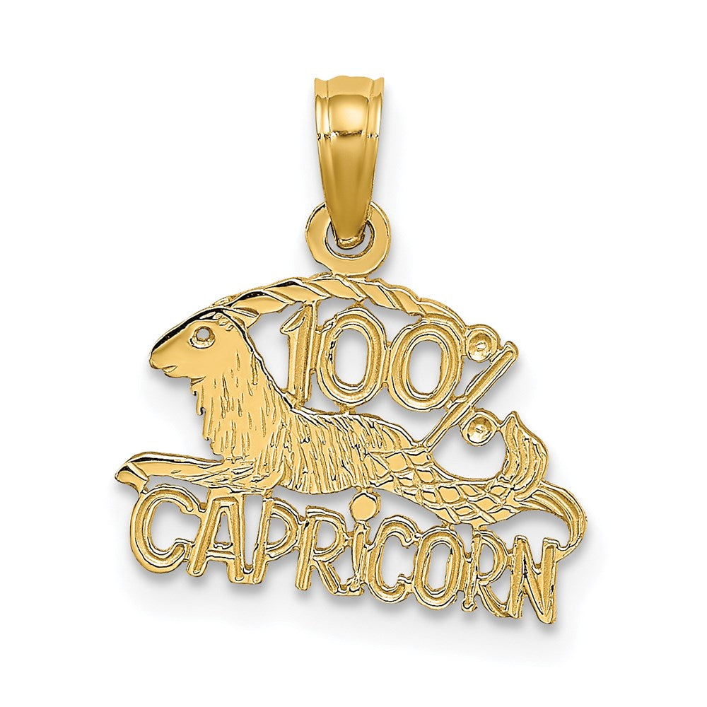 100% CAPRICORN Zodiac Charm - WBC