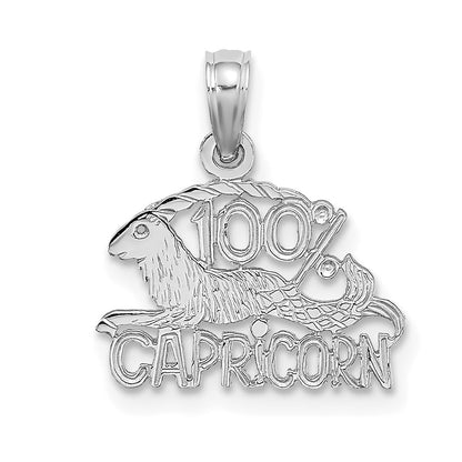 100% CAPRICORN Zodiac Charm - WBC