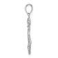 Anchor and Ships Wheel with Rope Pendant - WBC