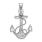 Large Anchor with Rope Pendant - WBC