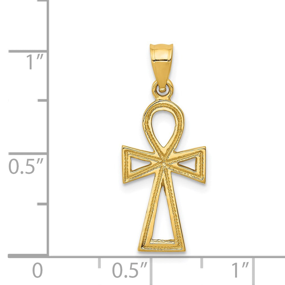 Ankh Cross Charm - WBC