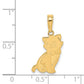 Sitting Cat Pendant - WBC