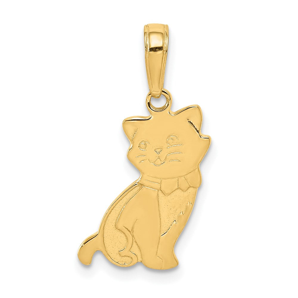 Sitting Cat Pendant - WBC