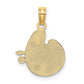 Artists Paint Palette and Brushes Charm - WBC