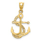 Polished Anchor and Chain Pendant - WBC