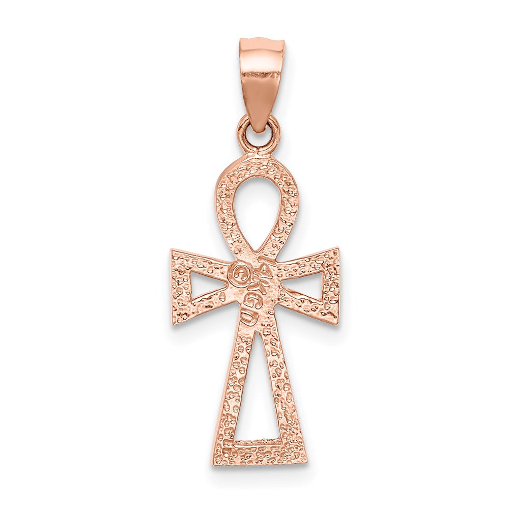 Polished Ankh Cross Pendant - WBC