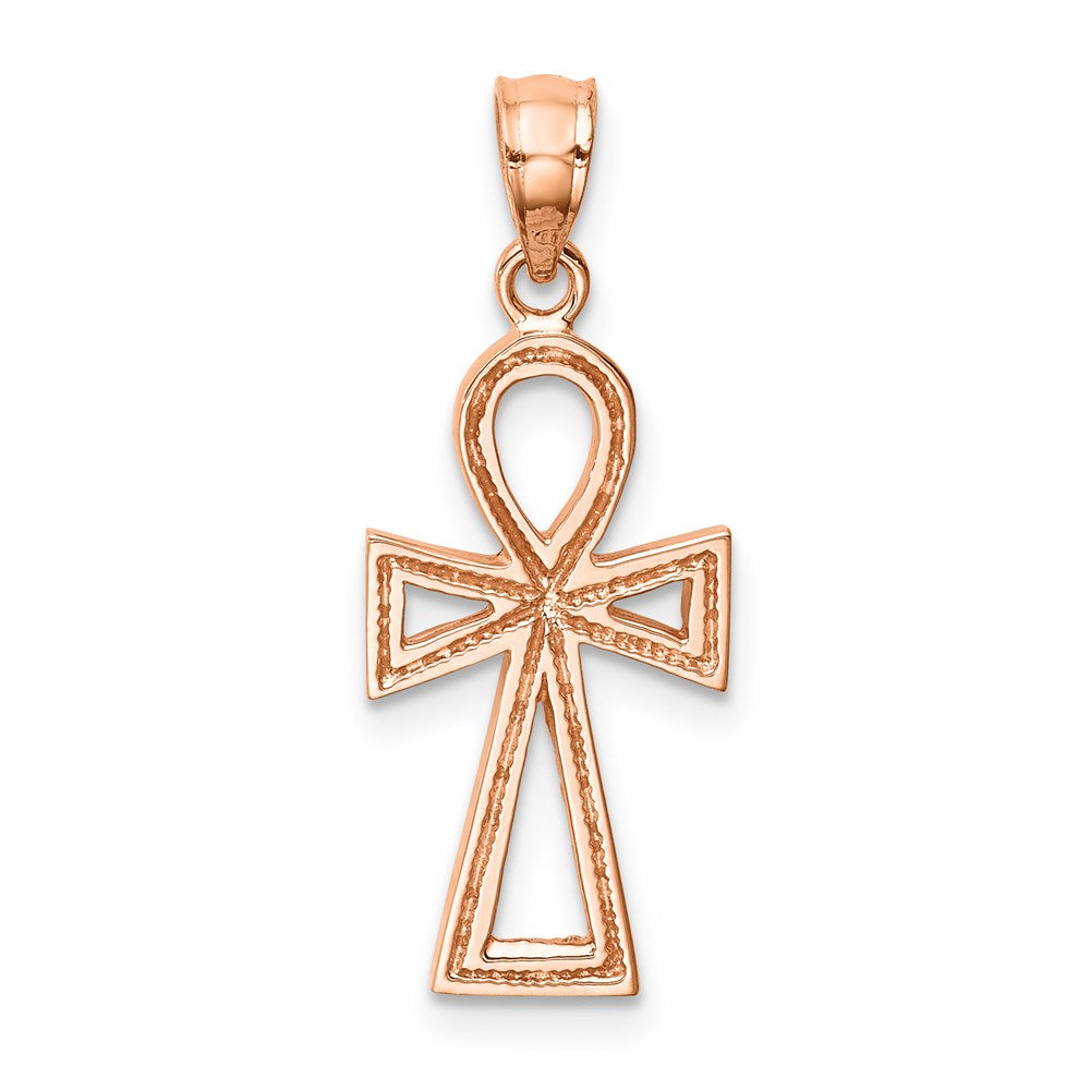 Polished Ankh Cross Pendant - WBC